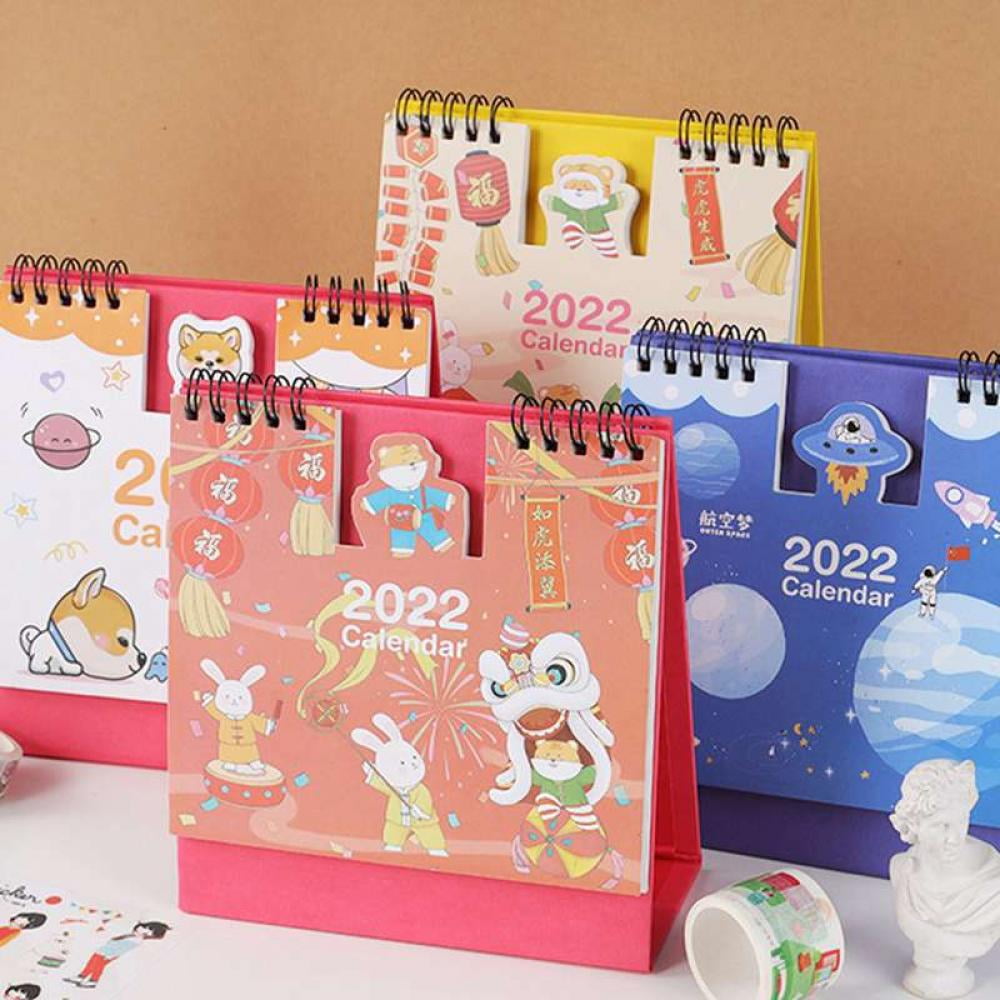 2022 Cute Kids Desktop Standing Flip Calendar Schedule Chinese Lunar 2022-cute-kids-desktop-standing-flip-calendar-schedule-chinese-lunar