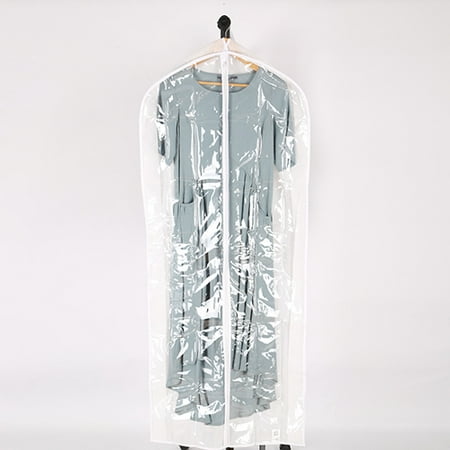 Mainstays White Extended Length Nonwoven Suit/Dress Garment Bag, 6