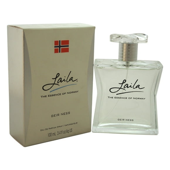 Geir Ness Laila Vaporisateur Eau de Parfum - Parfum Frais, Aéré et Propre Longue Tenue pour Femmes - 3.4 oz / 100 ml