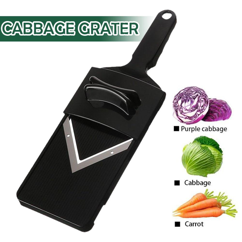 Vegetable Peeler for Kitchen Wide Mouth Cabbage Purple Cabbage Chopper  Stainless Steel Peeler Cucumber Carrot Slicer For Coleslaw Salad Household