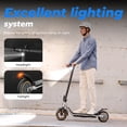 thumbnail image 5 of iScooter 500W Electric Scooters for Adults, Up To 19 Mph 19 Miles Range Portable Escooter, 8.5'' Solid Tires Folding Commuting E Scooter for Teens, 5 of 8