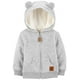 thumbnail image 1 of Suéter con capucha para bebé Simple Joys by Carter's 12M Grey, 1 of 3