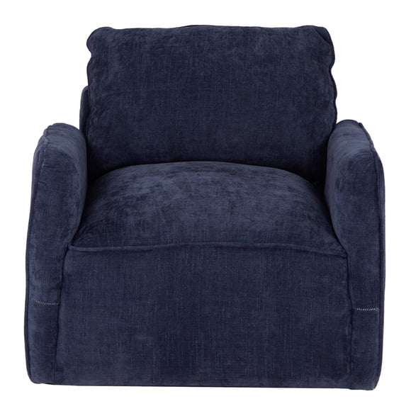 Sillón Rogga Giratorio Koda Azul Soho