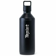 30oz Insulated Stainless Steel Vacuum Water Bottle - Black