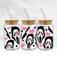 thumbnail image 3 of Pegatinas de transferencia de Halloween a prueba de agua UV DTF Cup Wraps Sticker DIY 3D Wrap Calcomanía para vidrio libre de 16oz, 3 of 4