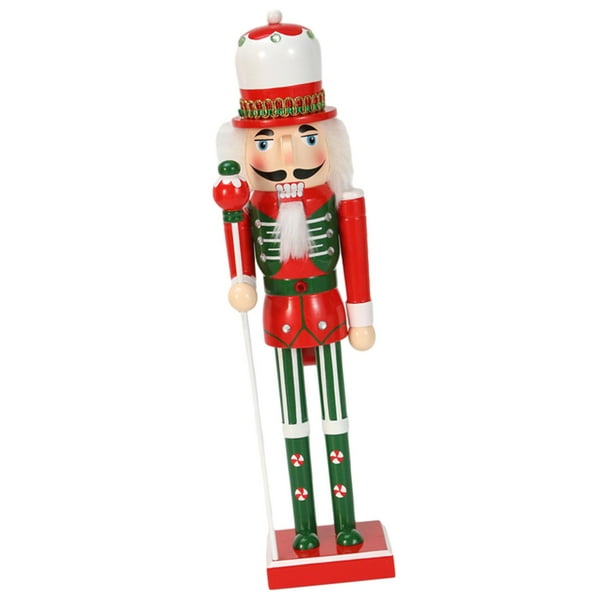 Adorno navideño de Cascanueces Figura Estatuilla Regalo Escultura Estatua Figura Juguete A
