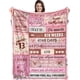 thumbnail image 1 of LHSHID 13 Year Old Girl Birthday Creative Blanket Gift 60x80in, 1 of 7