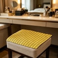thumbnail image 7 of Bamboo Cooling Seat Cushion, Breathable Summer Chair Pad with Non-Slip Backing, Sweat-Free Bamboo Mat for Office Chairs, Car Seats and Home Sofas, 15.75", AKLJWH, 7 of 7