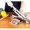 thumbnail image 3 of CGOLDENWALL Upgraded Manual Ribs Meat Chopper Slicer Stainless Steel Small Bone Meat Cutter Beef Mutton Household Vegetable Food Slicer Slicing Machine for Home Cooking, 3 of 4