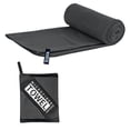 thumbnail image 3 of Toalla de secado rápido shamjiam para gimnasio transpirable absorbe sudor Gris oscuro 31,50 x 15,75 pulgadas, 3 of 8