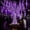 Purple, variant on LED Outdoor String, Rain Lights, Meteor Lights,Meteor rain Lights 30cm 8 Tube Solar rain Lights with for Christmas Parties Wedding Christmas Tree