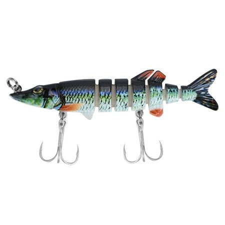 Lifelike Hard Swimbait for Ultimate Performance (D) Realistic 8cm Multi-Section Fishing Bait