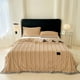 thumbnail image 5 of Rabbits Furs Blanket Thickened Office Nap Blanket Air Conditioning Sofa Corals Fleece Lunch Break Shawl Small Blanket, 5 of 6