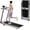 Grey Pink, variant on Treadmill for Home with Incline Folding Treadmills Running Machine for Small Spaces with Handle 300 LB, 3HP, 7.5 MPH Foldable Treadmill with App