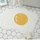 thumbnail image 3 of Alfombrilla de baño de yema de huevo suave y bonita, alfombrilla decorativa de baño absorbente de felpa con dibujos animados para niños Xemadio HMHZ1720, 3 of 6