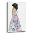 thumbnail image 2 of Epic Art 'Floral Gown 2' by Stellar Design Studio, Acrylic Glass Wall Art, 12"x16", 2 of 8