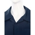 thumbnail image 7 of Yartina Work Coveralls for Women Long Sleeve Button Down Jumpsuit Rompers Mechanic Work Jumpsuit Navy Blue M, 7 of 7