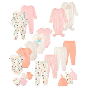 Garanimals Newborn & Baby 100% Cotton Layette Gift Set