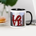 thumbnail image 3 of CafePress - Love Park Mug - 11 oz Ceramic Mug - Novelty Coffee Tea Cup, 3 of 4