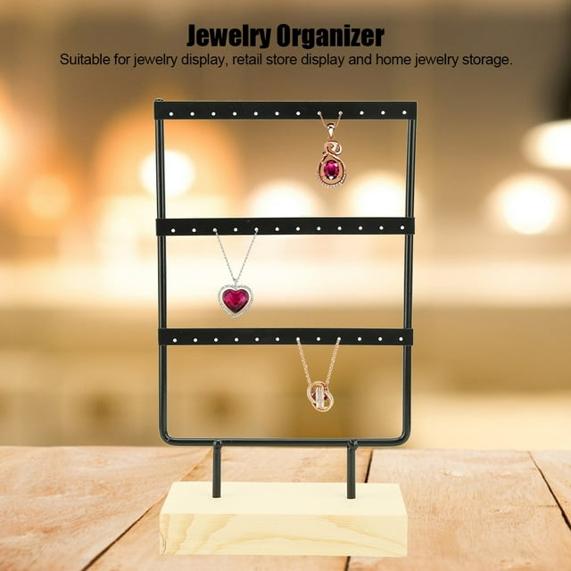 Pendientes de Exhibición del estante de almacenamiento ANGGREK de Metal para joyería