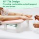 thumbnail image 2 of Descanso de brazo único para técnicos de uñas en forma de U con soportes desmontables y almohadillas antideslizantes, almohada de brazo rosa, 2 of 7