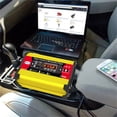 thumbnail image 3 of 12V to 110V Pure Sine Wave Car Power Inverter with LCD Display, 500W High-Efficiency, Dual USB Ports, Bluetooth 5.0 Multimedia Player, Metal Construction, Intelligent Protection for Camping, Road, 3 of 6