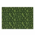 thumbnail image 1 of Sage Cutting Board, Patterned Green Leaves Nature Inspired Composition Fresh Trees Woodland, Decorative Tempered Glass Cutting and Serving Board, Small Size, Apple Green Dark Green, by Ambesonne, 1 of 1
