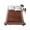 Coffee Brown, variant on Twin Flat Sheet 66"x96", Cameo Green Retro Greek Key Soft Lightweight Bedding Flat Sheets Only, Geometric Greece Ancient Rustic Brushed Microfiber Top Bed Sheet, Breathable StainResistant Bedsheets