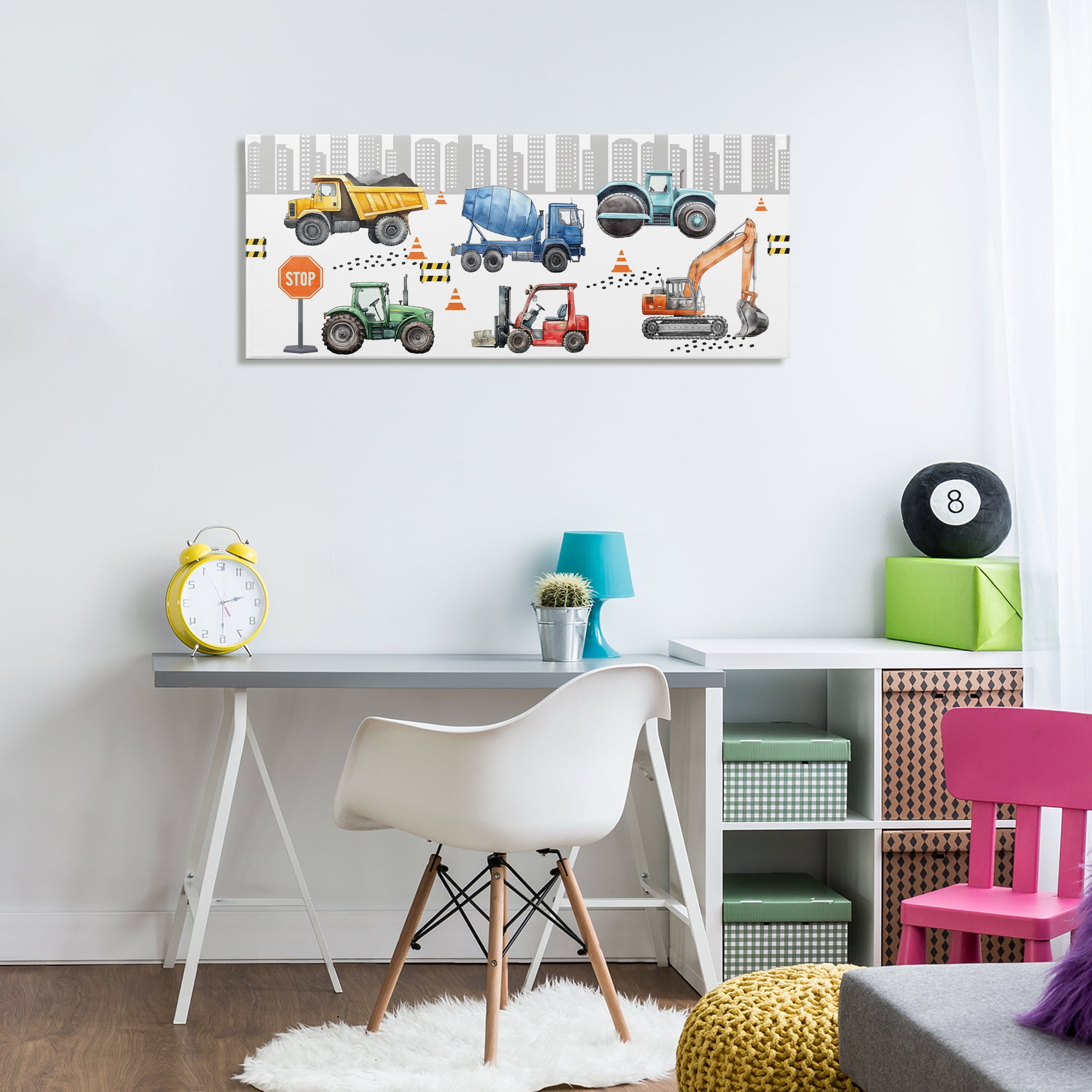 Stupell Industries City Keeps On Moving Canvas Wall Art, design by Christine Simpson Art