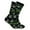 Green 1 Pairs, variant on Everyday Athletic Cushion Crew Training Socks, Gray, 1 Pack
