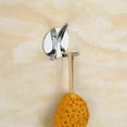 thumbnail image 4 of Monstrate Ganchos para toallas Wopeite: ganchos para puertas impermeables y a prueba de humedad con gran capacidad de carga de acero inoxidable Juegos de accesorios de baño Gancho doble para bata, 4 of 6