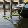 thumbnail image 2 of kowaku Water Ski Tow Rope Connector Stainless Steel Hardware Jet Ski Tow Rope Anti-Rust Bungee Dock Line with Anchor Hook for Boaters, Docking, Mooring, 2 of 10