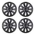 thumbnail image 5 of (4 Pack)16 inch Universal Wheel Rim Cover Hubcaps Snap on Car Truck Fit R16 Tire-Black Lacquer, 5 of 9