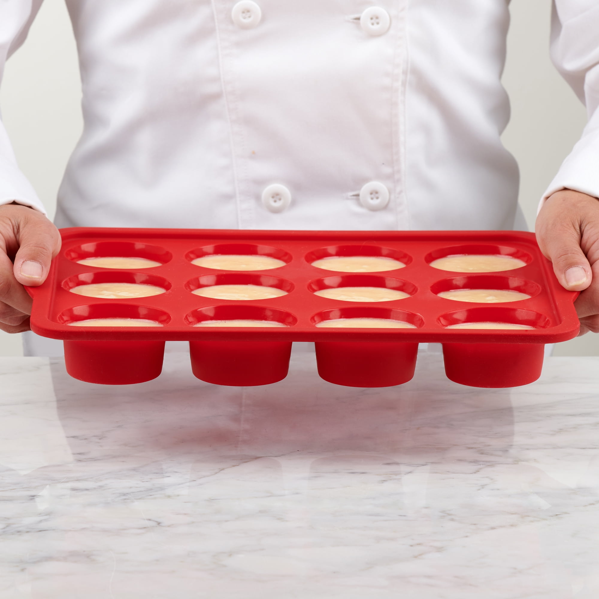 Trudeau Structure Silicone Mini Muffin Pan 24 Cavities Delivery - DoorDash