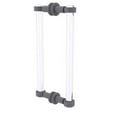 thumbnail image 6 of Clearview Collection Back to Back Shower Door Pull with Smooth Accents - Matte Gray / 18 Inch, 6 of 7