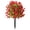 Red, variant on Z52LingLing Decoration Artificial Violet Ground Insert Flower Decorative Garden Stakes Weatherproof Outdoor Yard Ornament 105 Flowers Red