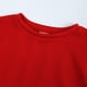 thumbnail image 3 of Qarigey Verano niñas manga corta cuello camiseta pantalones conjunto estilo Casual fiesta Tops cintura elástica pantalones Kit ropa conjuntos de ropa Rojo 100cm, 3 of 6