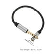 thumbnail image 2 of OUNONA 2pcs Audio Conversion Cables 6.35mm To 3.5mm Female AUX Audio Cable Headphone Jack Extender Sound Transmission For Theater Stage Performance, 2 of 8