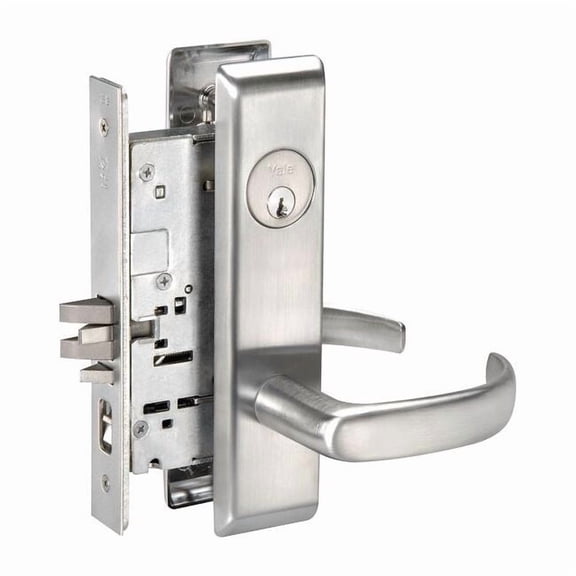 Assa Abloy Accentra Lever Lockset, Mechanical, Entrance PBCN8807FLX626