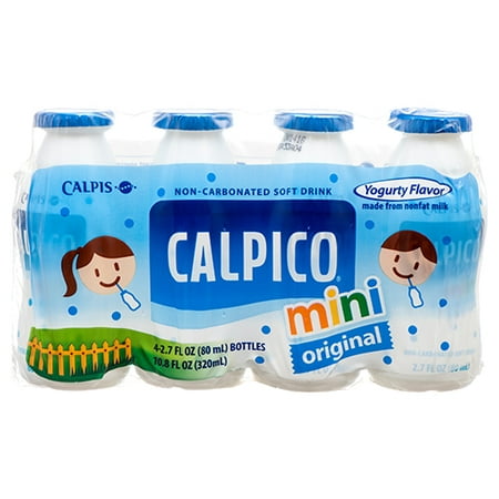New 373672  Calpico Mini Original 4Pk (10-Pack) Fruit Drink Cheap Wholesale Discount Bulk Beverages Fruit Drink