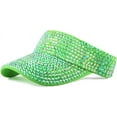 thumbnail image 2 of Dalrosia Glitter Visor Shiny Rhinestones Sport Golf Adjustable Summer Cap Golf Sun Visor Caps for Golf Tennis Cycling Running, 2 of 8