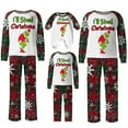 thumbnail image 1 of Pijamas navideños a juego Grinch - TKing Fashion 2024 Nuevos conjuntos de pijamas navideños familiares a juego Grinch, pijamas navideños navideños para parejas, adultos y niños, 4 Años, 1 of 4