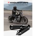 thumbnail image 2 of Cable de control de aceleración Handlebar Grips Amazicha de 1 pulgada, negro, 2 of 8