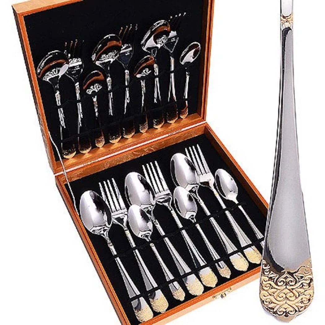 Mayer & Boch Stainless Steel Flatware Set of 18 pcs