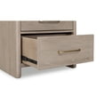 thumbnail image 5 of Modus Furniture Gardenia 2 Drawer Oak Wood Nightstand in Chai, 5 of 8