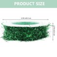thumbnail image 2 of CTIRCHIU 2 Rolls Tinsel Garland Snowflake Christmas Ribbon Snowflake Pattern Plastic 11.8x11.8x0.8in, 2 of 6