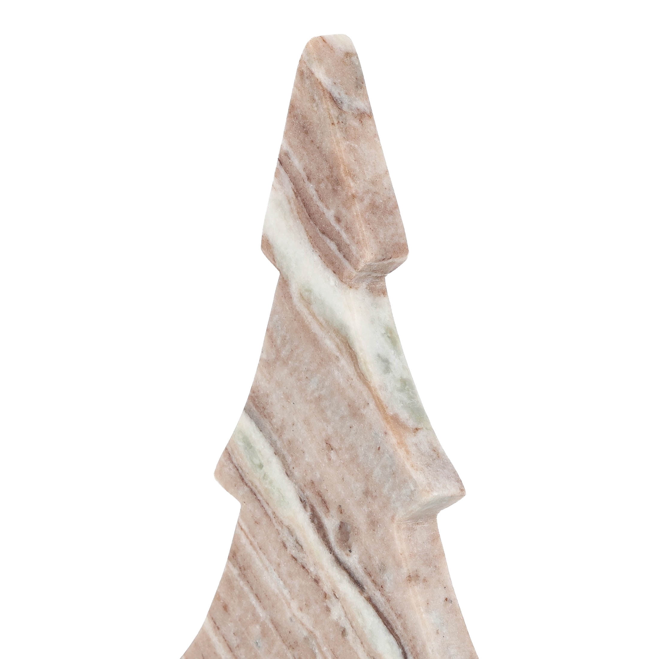 Marble Tree Christmas Decoration, Brown, 10", by Holiday Time