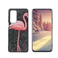 thumbnail image 1 of Compatible with Motorola MOTO Edge 2021 Phone Case, Flamingo-6 Case Men Women, Flexible Silicone Shockproof Case for Motorola MOTO Edge 2021, 1 of 1