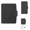 thumbnail image 6 of Black Silicone Drain Pad Heat Resistant Drying Mat Innovative Drain Lip Feature Spacious Design For Kitchen Perfect For Kitchen, 6 of 8
