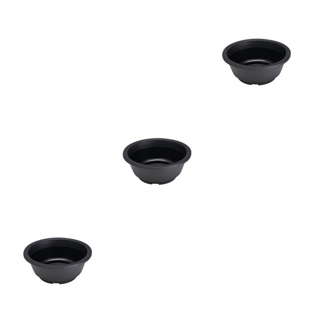 Inteprter Maceta suculenta Bandeja de flores Borde liso Atractivo DIY Prop Planta Platillo Suministros de jardín antideslizante Base Maceta Type1 NO1